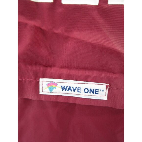 VINTAGE Swarthmore College Jacket Large 80s Wave One 1/4 Zip Letterman * - Picture 12 of 16